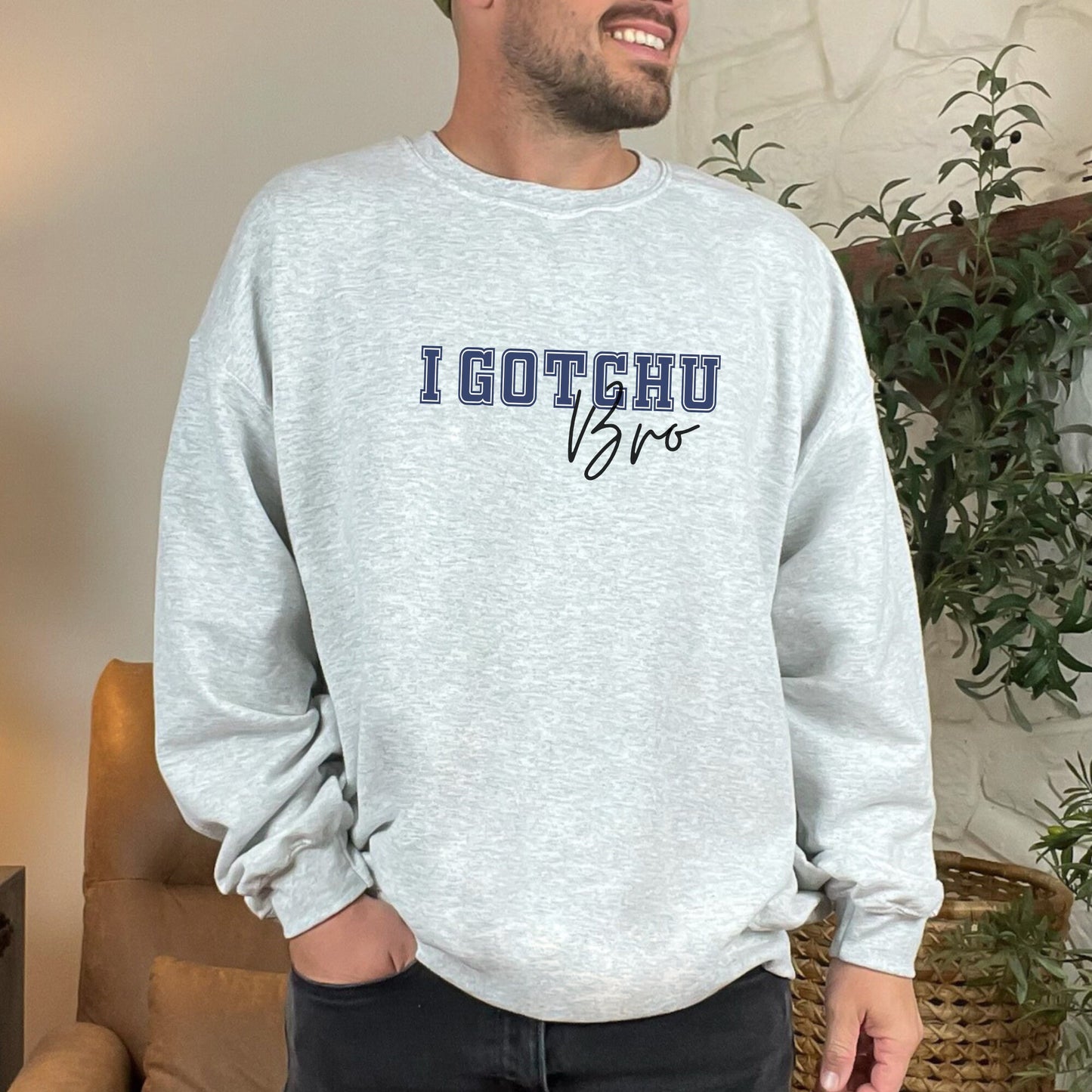 University Logo Crew Neck